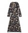Scotch and Soda  Girls All-over printed maxi- length pleated dress Combo Z (605)