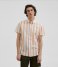 Selected HommeReg New Linen Short Sleeve Classic Apricot