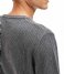 Selected Homme  Slhcast Long Sleeve Knit Cable Crew B Camp Dark Grey Melange