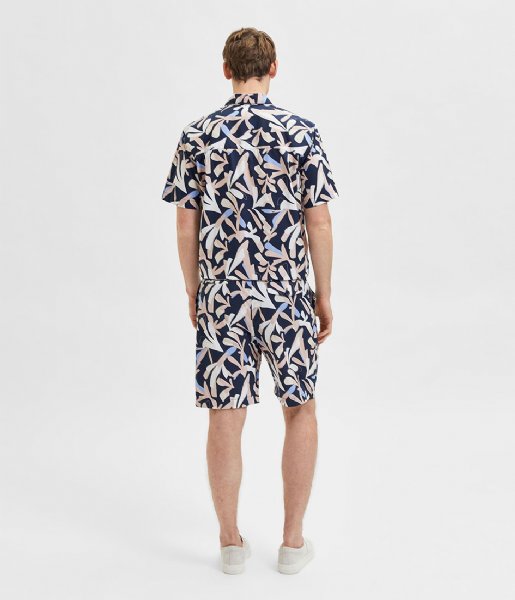 Selected Homme  Loose Baron Shorts Sky Captain