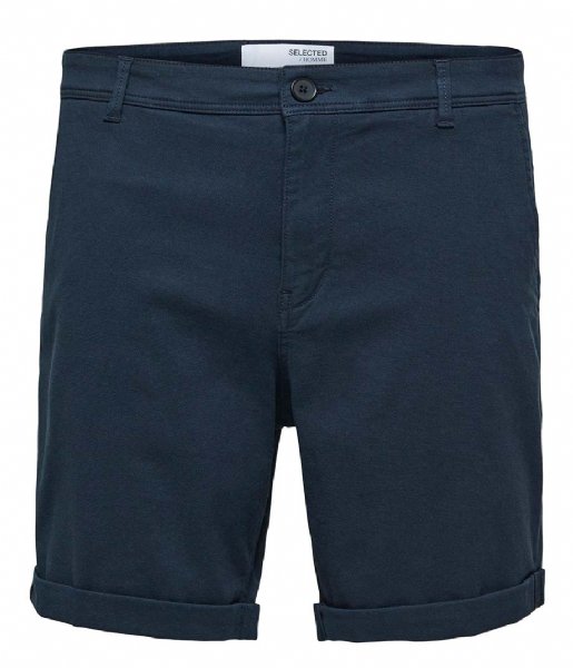 Selected Homme  Comfort Luton Flex Shorts Dark Sapphire (#262B37)