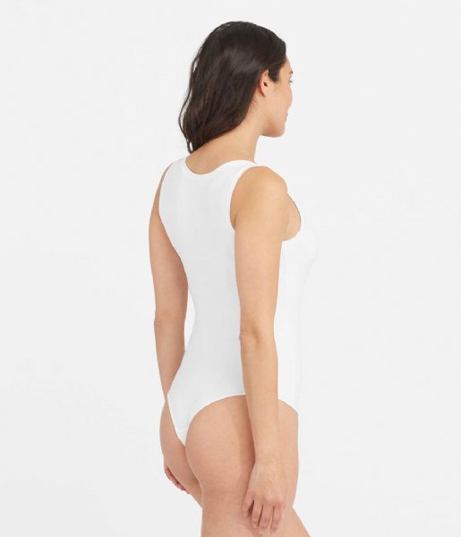 Spanx  Suit Yourself Bodysuit Scoop Neck White (1000)