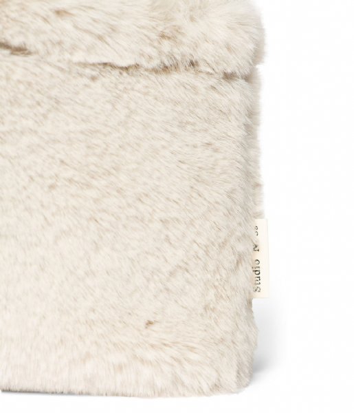Studio Noos  Faux Fur Mini Handbag Neutral