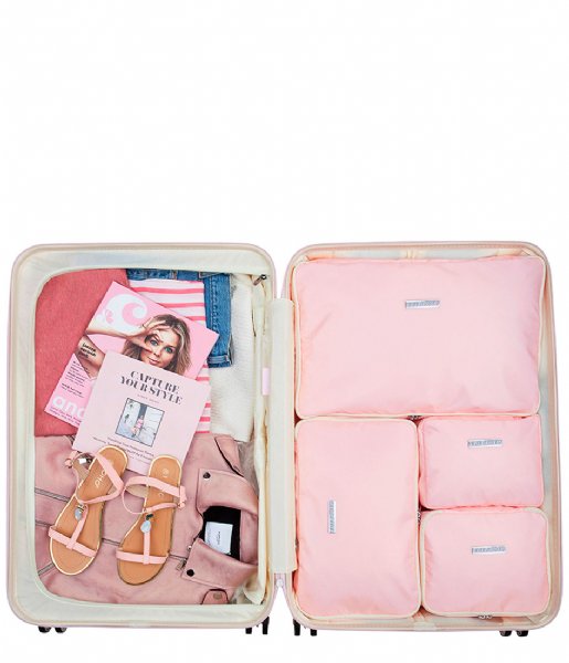 SUITSUIT  Fifties Packing Cube Set 28 Inch pink dust (26817)