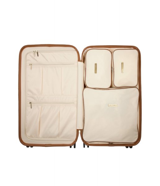 SUITSUIT  Fab Seventies Packing Cube Set 24 inch antique white (AS-71211)