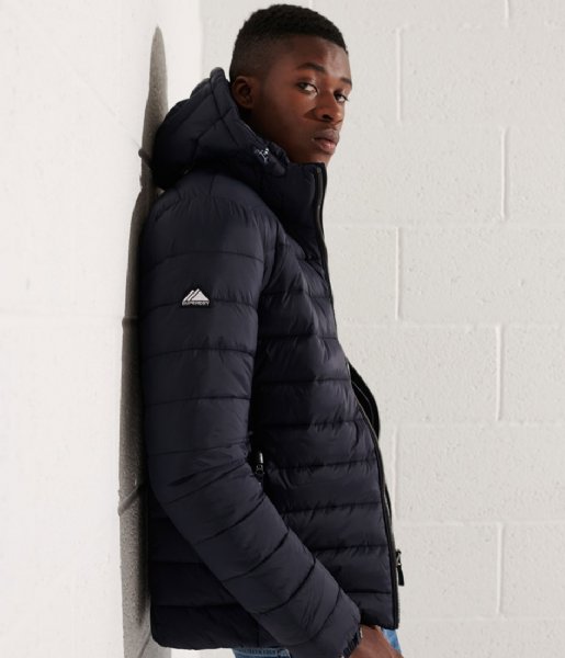 Superdry  Classic Fuji Puffer Jacket Eclipse Navy (98T)