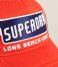 Superdry  Logo Trucker Cap Apple Red