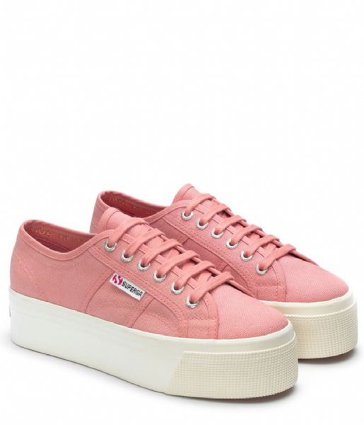 Superga  2790 Cotw Lin Up And Dwn Pink Dusty F Avorio