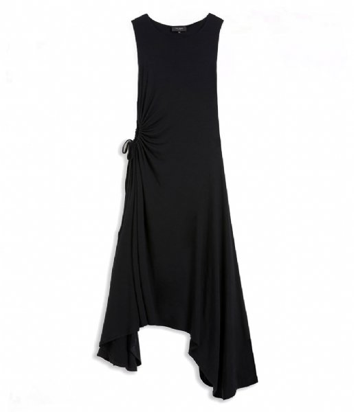 Ted Baker  Giullia Jersey Dress With Ruched Circle Black