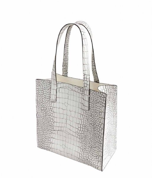 Ted Baker  Lavinay Small Croc Icon Bag White