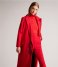 Ted Baker  Frejia Coat With Detachable Strap Detail Red