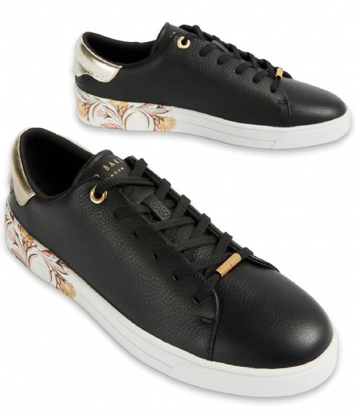 Ted Baker  Tiriey Deco Printed Sole Trainer Black