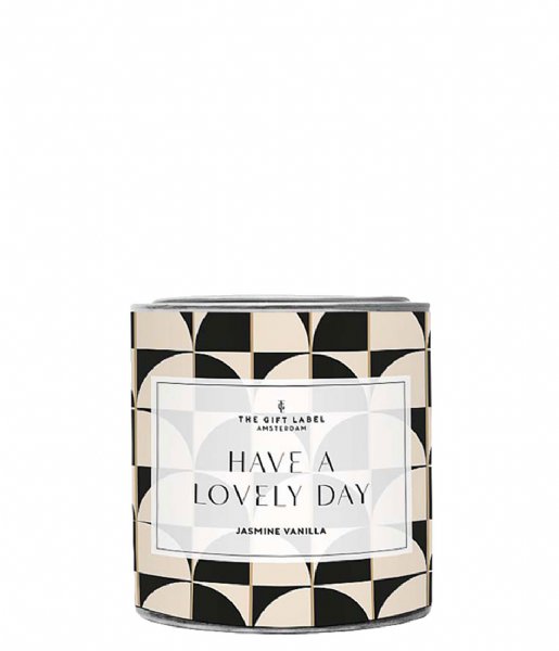 The Gift Label  Candle Small Have a Lovely Day JV Have a Lovely Day JV