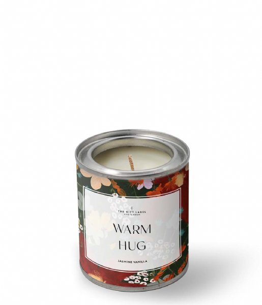 The Gift Label  Candletin 90 gr Warm Hug Jasmine vanilla Warm Hug