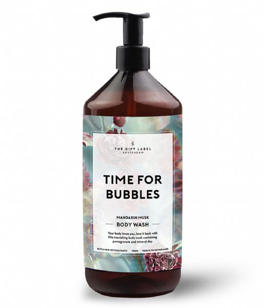 The Gift Label  Body Wash 1000ml Time For Bubbles Time For Bubbles