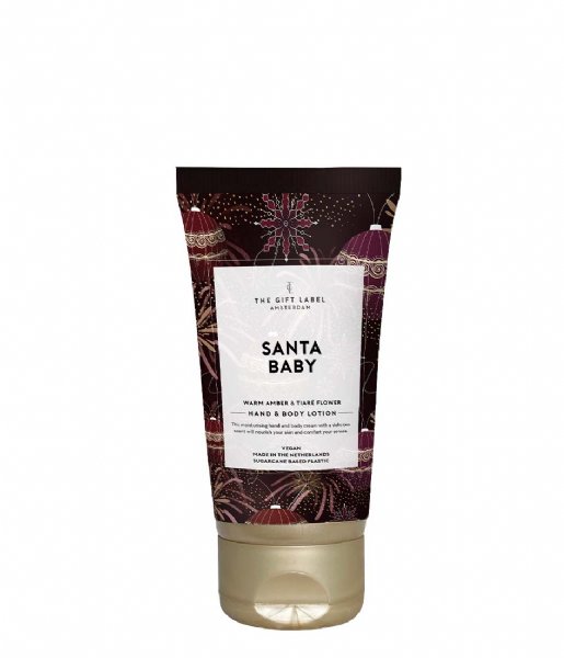 The Gift Label  Christmas Box Huisje Santa Baby Santa Baby