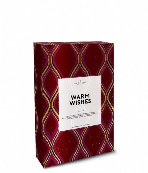The Gift Label  Home Set Christmas Warm Wishes Warm Wishes
