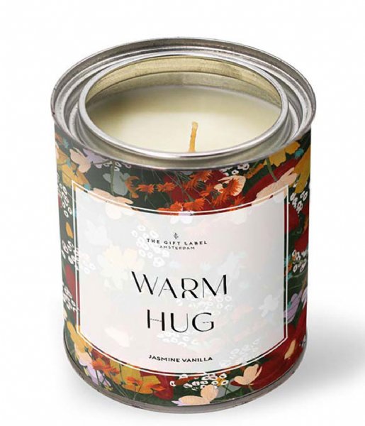 The Gift Label  Candletin 310 gr Warm Hug Jasmine vanilla Warm Hug