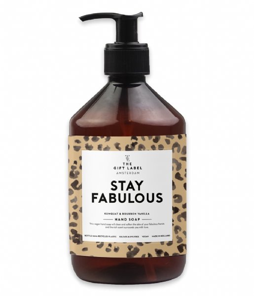 The Gift Label  Hand soap 500ml Stay fabulous Sugar and sunshine