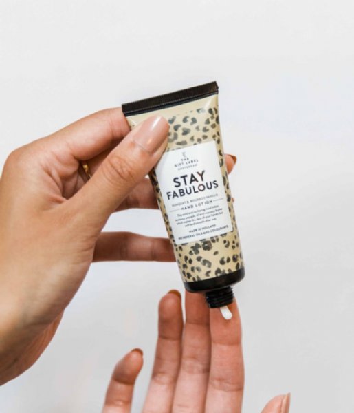 The Gift Label  Hand cream tube Stay Fabulous Stay Fabulous