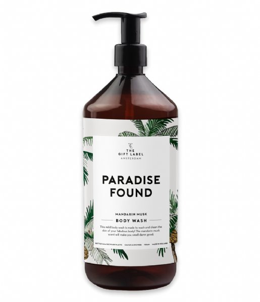 The Gift Label  Body wash Mandarin musk Paradise found Mandarin Musk