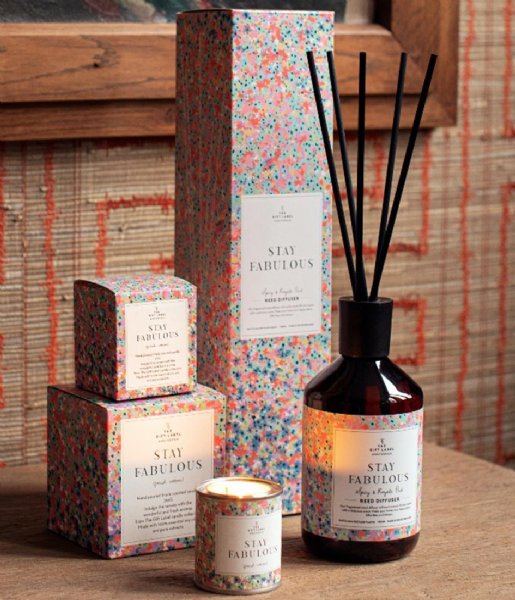 The Gift Label  Reed diffuser Spicy and royal oud Stay fabulous 400 ml Spicy & Royal Oud