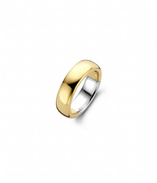 TI SENTO - Milano  925 Sterling Zilveren Ring 12235 Silver yellow gold plated (12235SY)