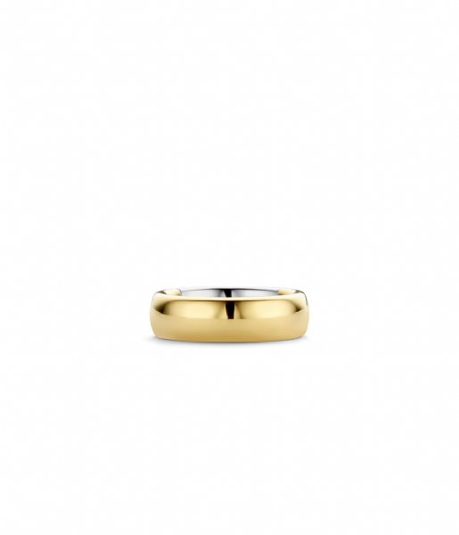 TI SENTO - Milano  925 Sterling Zilveren Ring 12235 Silver yellow gold plated (12235SY)
