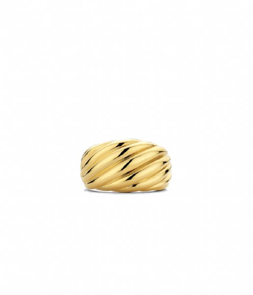 TI SENTO - Milano  925 Sterling Zilveren Ring 12238 Silver yellow gold plated (12238SY)