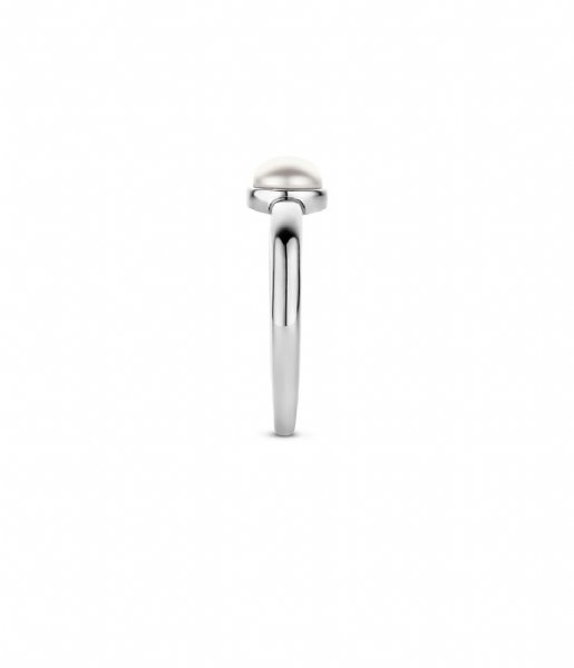 TI SENTO - Milano  925 Sterling Zilveren Ring 12254 Pearl White (PW)