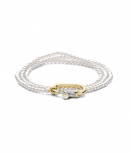 TI SENTO - Milano  925 Sterling Zilveren Bracelet 2976 Pearl white (2976PW)