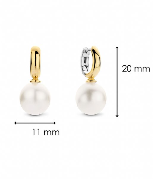 TI SENTO - Milano  925 Sterling Zilveren Earrings 7871 Pearl white (7871PW)