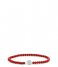 TI SENTO - Milano  925 Sterling Zilveren Armband 2908 Koraal rood (2908CR)