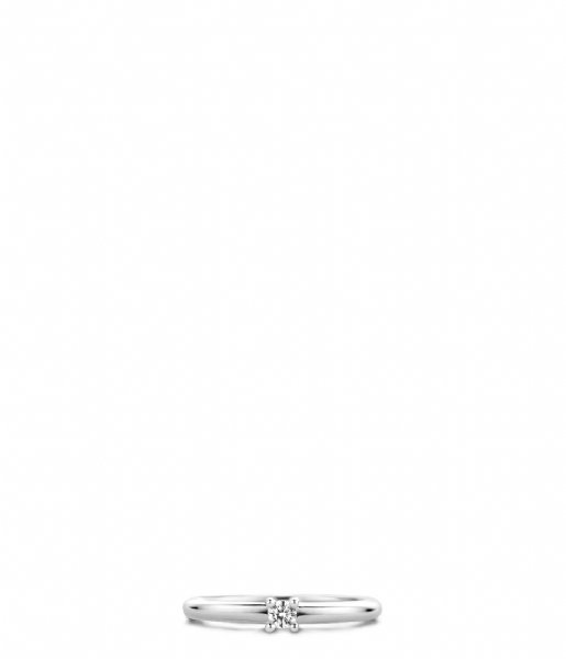TI SENTO - Milano  925 Sterling Zilver Ring 12211 Zirconia white