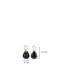 TI SENTO - Milano  925 Sterling Zilver Ear Charms 9216 Black Onyx (9216BO)