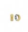TI SENTO - Milano  925 Sterling Zilveren Earrings 7840 Silver Yellow Gold Plated (7840SY)