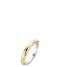TI SENTO - Milano  925 Sterling silver Ring 12104 zilver geelgoud verguld (12104SY)