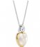 TI SENTO - Milano  925 Sterling Zilveren Pendant 6807 Mother Of Pearl (6807MW)