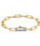 TI SENTO - Milano  925 Sterling Zilveren Armband 2936 Silver gold plated (2936SY)