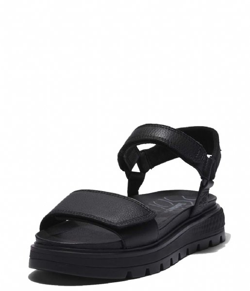 Timberland Ray City Sandal Ankle Strap Black | The Little Bag