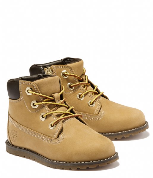 Timberland  Pokey Pine 6 Inch Boot With Side Zip Wheat