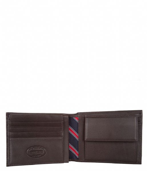 Tommy Hilfiger  Eton CC Flap and Coin Pocket brown