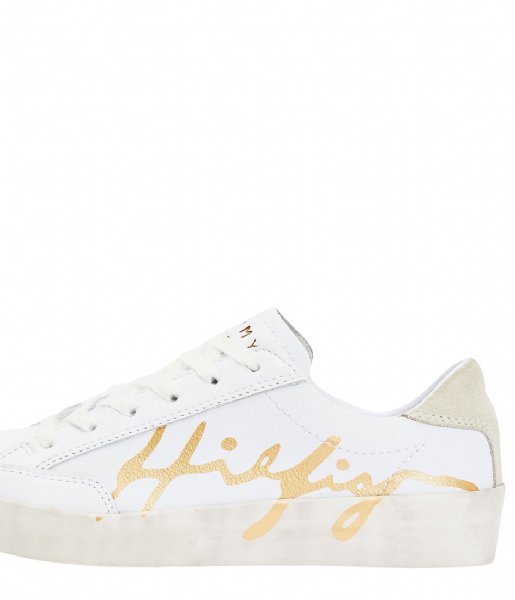 Tommy Hilfiger  Th Signature Leather White (YBR)