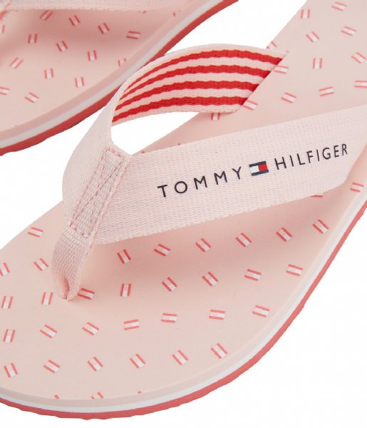 Tommy Hilfiger  Flags Flat Beach Sandal Pink Dust (TIP)