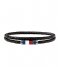 Tommy Hilfiger  Leather Double Wrap Bracelet Zwart (TJ2790056)