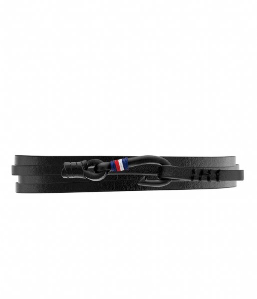 Tommy Hilfiger  Nautical Wrap Bracelet Black (TJ2790192S)