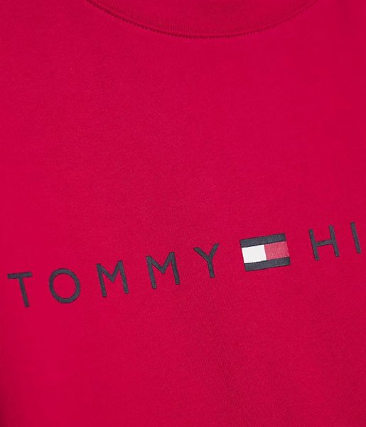 Tommy Hilfiger  Short Sleeve Short Set Print Primary Red Offset Stars (0WF)