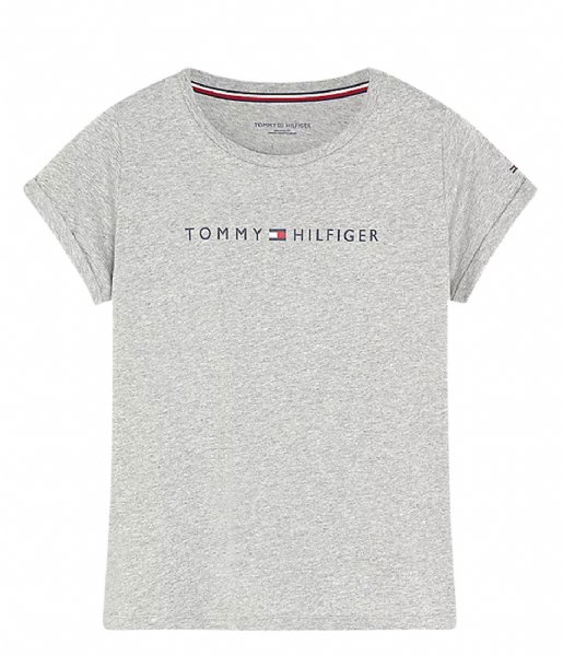 Tommy Hilfiger  Rn Tee Ss Logo Grey Heather (004)
