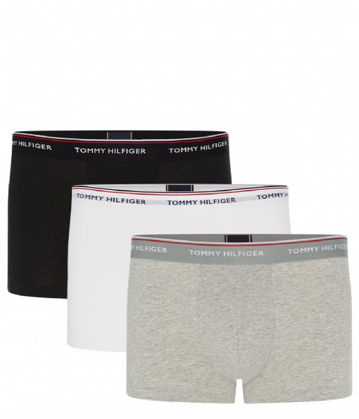 Tommy Hilfiger  BT Trunk 3 Pack Black grey heather white (004)