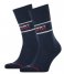 Tommy Hilfiger  Sock 2-Pack navy (002)